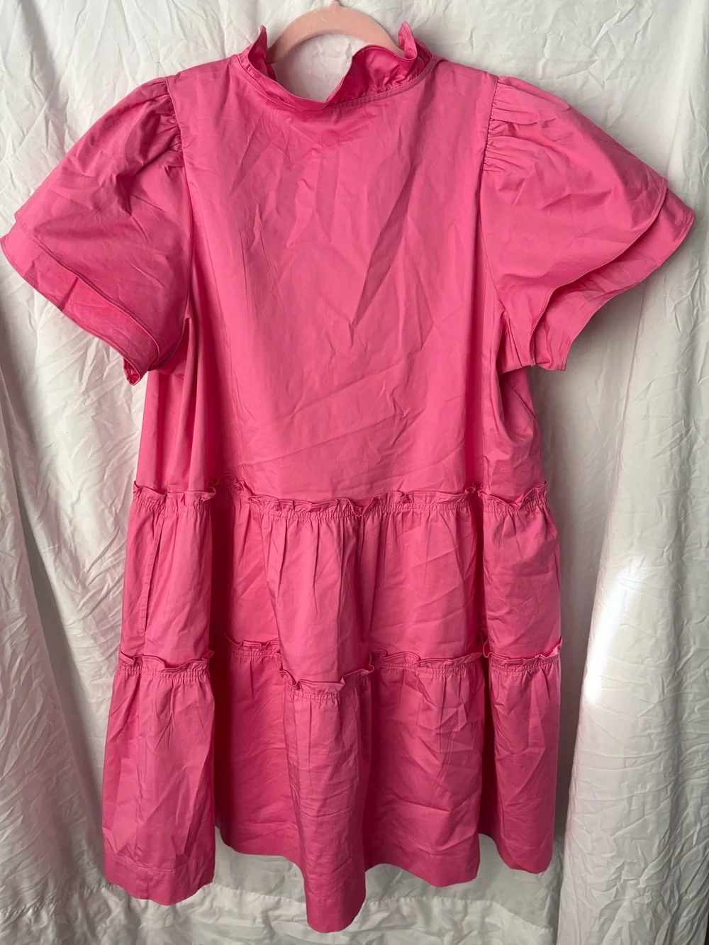 crown & ivy Button-Front V-Neck Dress - Picture 3 of 4